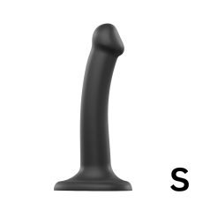 Strap-on-me Dual S - dildo de doble capa (negro)