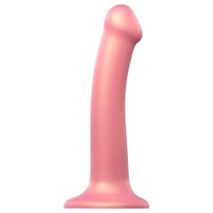   Strap-on-me Brillo Metálico M - dildo amigable con la piel (metálico rosa)