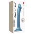 Strap-on-me Brillo Metálico M - Dildo Amigable con la Piel (Azul Metálico)