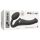 Strap-on-me M - Vibrador con Arnés - Mediano (Negro)