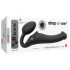 Strap-on-me M - Vibrador con Arnés - Mediano (Negro)
