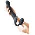 Strap-on-me M - Vibrador con Arnés - Mediano (Negro)