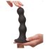 Bolas Strap-on-me M - Dildo con ventosa y bolas (negro)