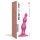Strap-on-me Beads S - Dildo con Perlas y Ventosa (rosa)