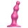 Strap-on-me Beads S - dildo con cuentas y ventosa (rosa)