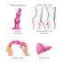 Strap-on-me Beads S - Dildo con Perlas y Ventosa (rosa)