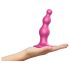 Strap-on-me Beads S - dildo con cuentas y ventosa (rosa)