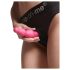 Strap-on-me Beads S - Dildo con Perlas y Ventosa (rosa)