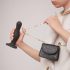 Strap-on-me Curvy S - Dildo ondulado con ventosa (negro)