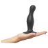 Dildo Curvo M con Ventosa - Negro