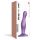 Strap-on-me Curvy M - Dildo Ondulado con Ventosa (Morado)