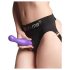 Dildo Curvy L Ondulado con Ventosa (Morado) - Strap-on-me