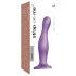 Dildo Curvy L Ondulado con Ventosa (Morado) - Strap-on-me