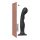 Strap-on-me P&G L - curvado, con ventosa dildo (negro)