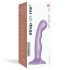 Strap-on-me P&G S - dildo curvado con ventosa (lila)