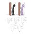 Strap-on-me P&G S - dildo curvado con ventosa (lila)