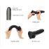 Strap-on-me S - Doble capa Dildo con ventosa (negro)