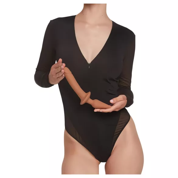 Strap-on-me Switch Realistic L - dildo 2 en 1 de silicona (color natural)