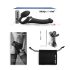 Strap-on-me S - vibrador con correa y ondas de aire - (negro)