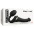Strap-on-me S - Arnés vibrador con ondas de aire - (negro)