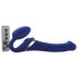 Strap-on-me M - Vibrador de ondas aéreas ajustable (azul)