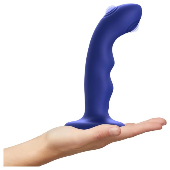 Strap-on-me M - vibrador pulsante G-punto impermeable (azul)