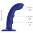 Strap-on-me M - vibrador pulsante G-punto impermeable (azul)