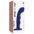 Strap-on-me M - vibrador G-punto pulsante y resistente al agua (azul)