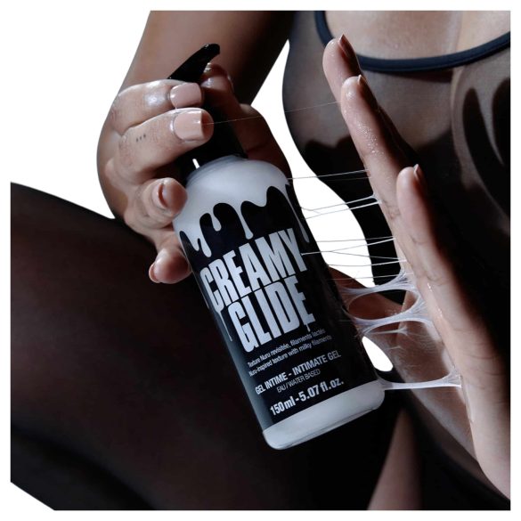 Creamy Glide - lubricante base agua efecto semen - gel masaje 150ml