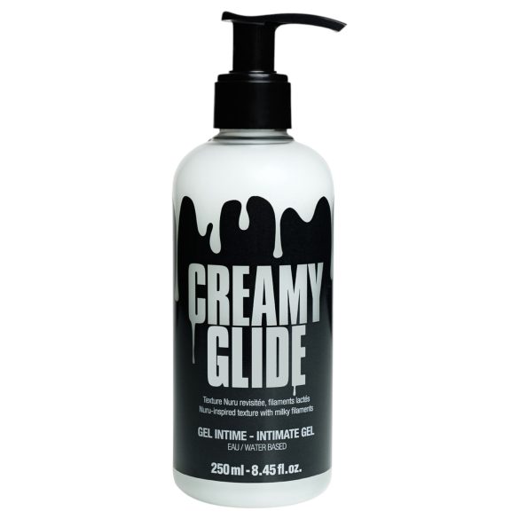 Creamy Glide - Lubricante y Gel de Masaje a Base de Agua (250 ml)