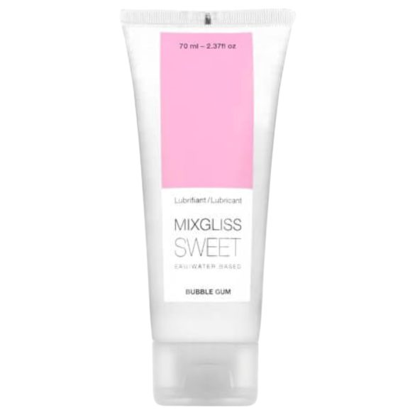 Mixgliss Sweet Bubble Gum - lubricante acuoso - chicle (70ml)