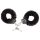Love to Love Attach me - esposas de peluche (negro)