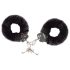 Love to Love Attach me - esposas de peluche (negro)