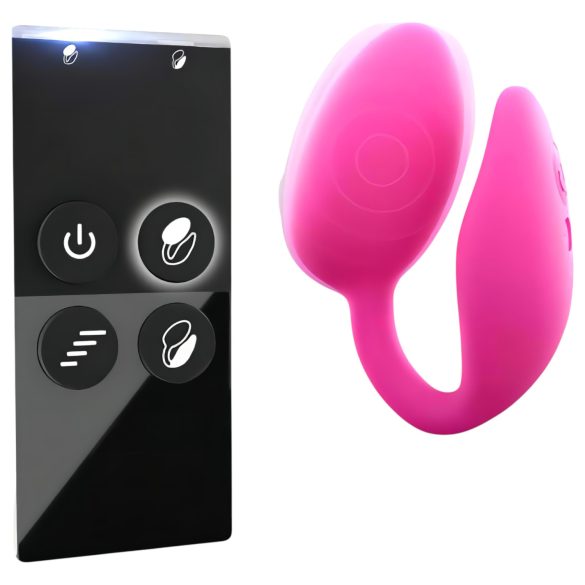 Love to Love Wonderlove - Vibrador doble para clítoris (rosa)
