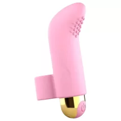 Love to Love - vibrador para dedo recargable - silicona rosa