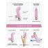 Love to Love Tócame - vibrador de dedo recargable (rosa)