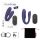 Love to Love Match up - vibrador recargable para parejas con control remoto (lila)