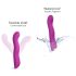 Love to Love Swap - Vibrador G-punto con pulsos recargable (lila)