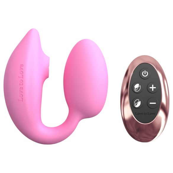 Love to Love Wonderlover - vibrador punto G y clítoris (rosa)