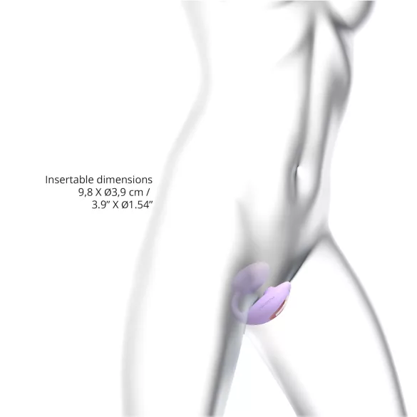 Love to Love Wonderlover - vibrador multiusos G y clítoris (lila)