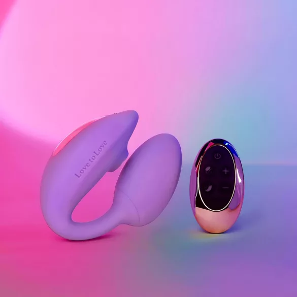 Love to Love Wonderlover - vibrador multiusos G y clítoris (lila)