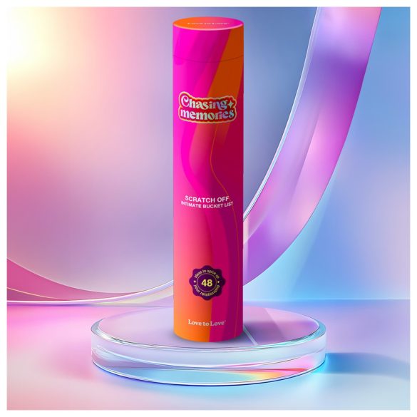 Love to Love - juego de mesa de sexo con cartel rascable (inglés)