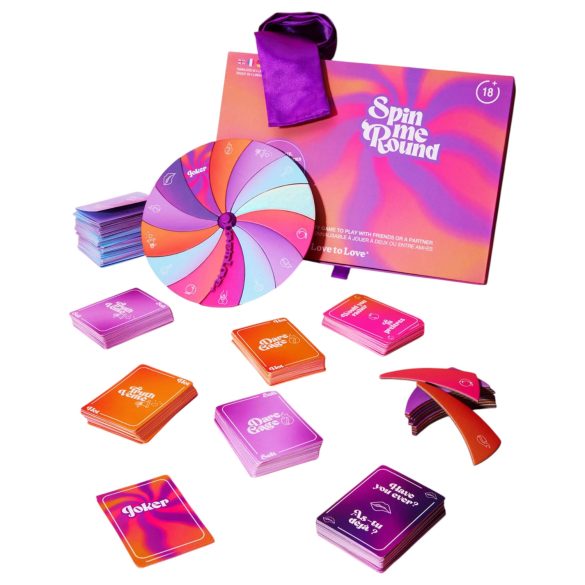 Love to Love - juego erótico de ruleta ajustable para parejas - inglés