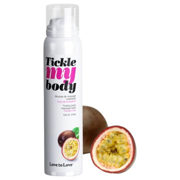 / Cosquilleo Total - Espuma de Masaje Estimulante - Maracuyá (150ml)