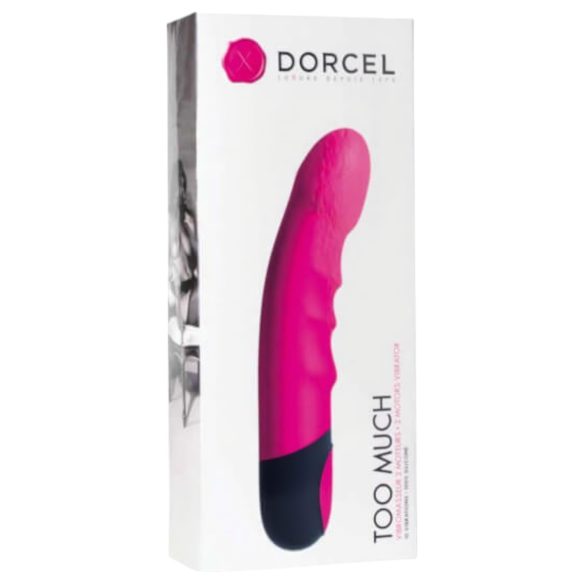 Dorcel Too Much - Vibrador doble motor (rosa)