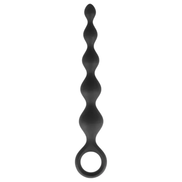 Dorcel Deep Feel - consolador anal con cuentas (negro)