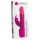 Conejo Dorcel Orgasmic - vibrador rosa con brazo estimulante