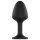 Plug Geisha XL con diamante - negro