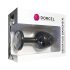 Plug Geisha XL con diamante - negro