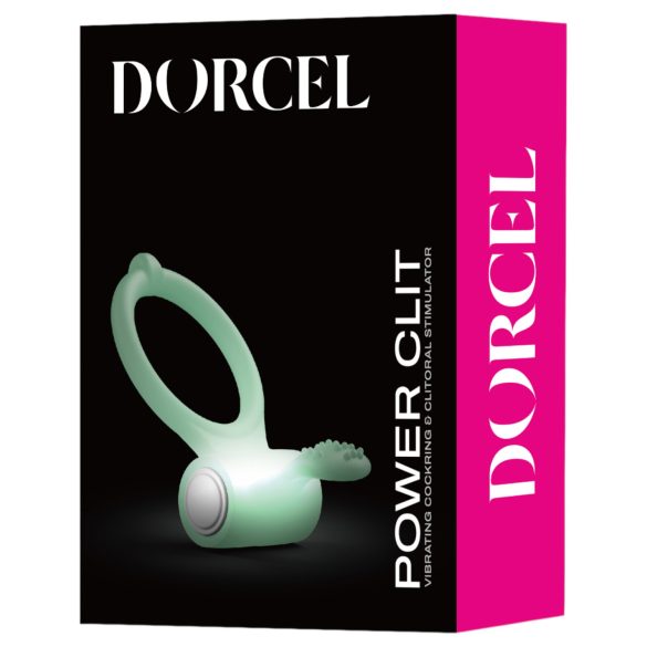 Dorcel - Anillo vibrador fosforescente (blanco)